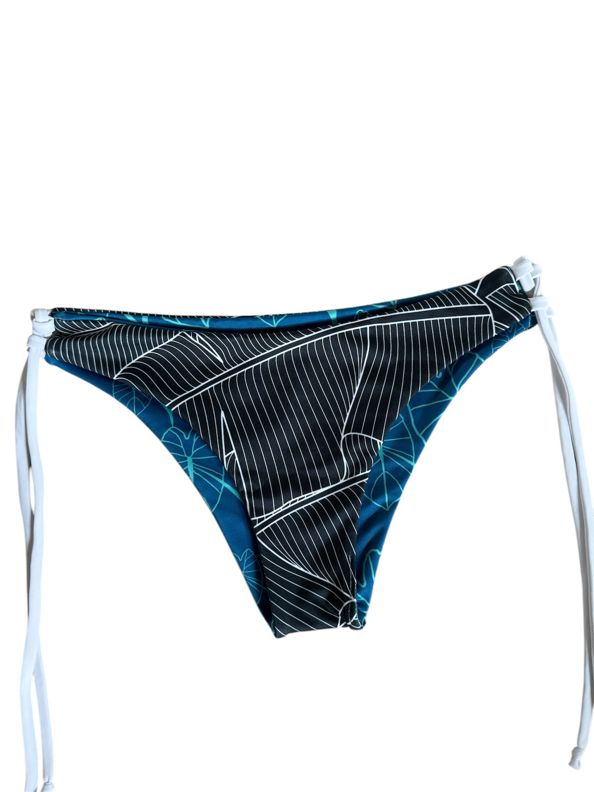 L) Nala Bottom: Banana Palm + Kalo | HoniHoni Swimwear