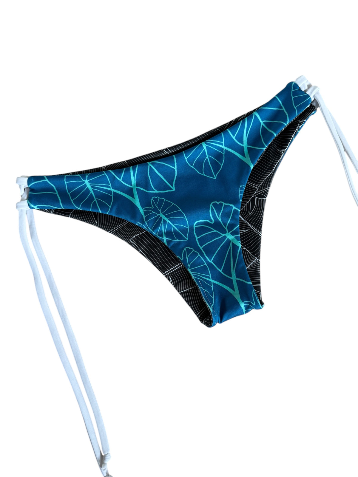 M) Nala Bottom: Banana Palm + Kalo | HoniHoni Swimwear