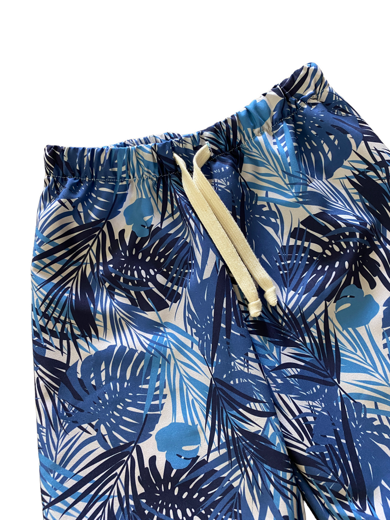 5 Ky Shorts - Blue Palm