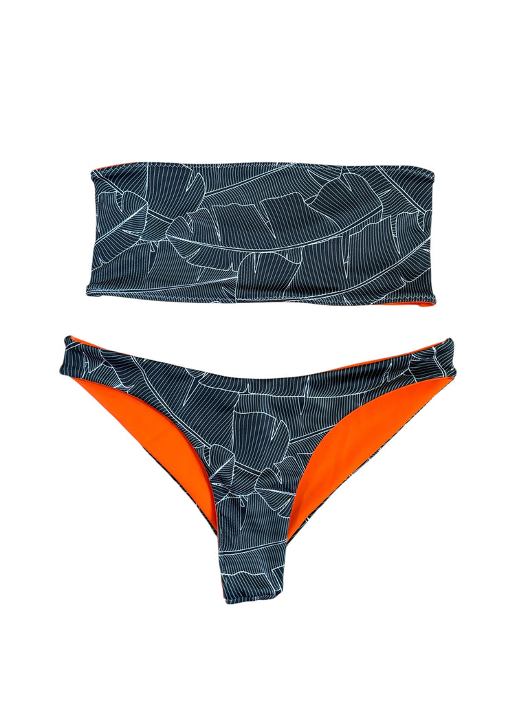 MBM Reesa bottom XS: Banana Palm + Orange
