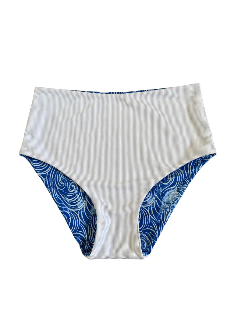 Rose bottom: Gale + White ribbed (XL)