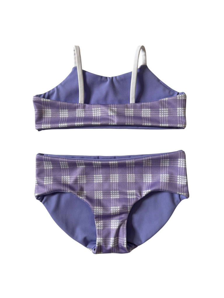 Girls MJ 2-piece Set: Purple Palaka + Lavender (6/7 girls)