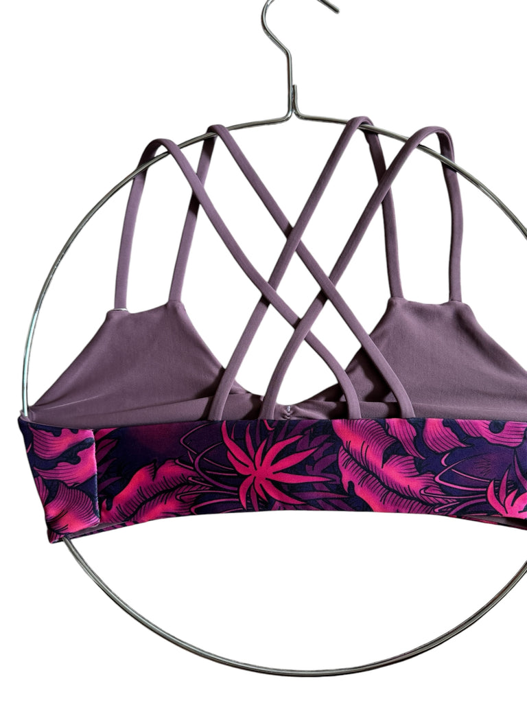 (S) Alisa top: Moody Jungle + Mauve