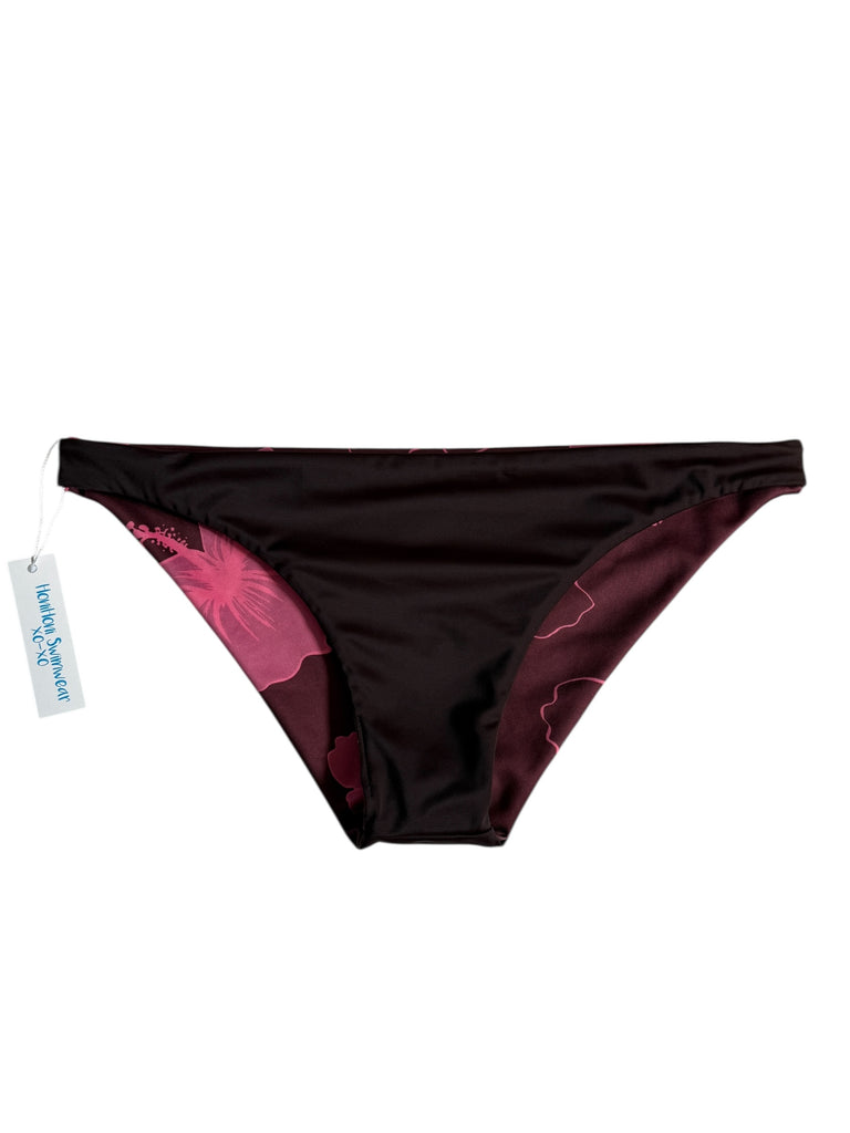 Kalea bottom (L): Pink Hibiscus + Espresso