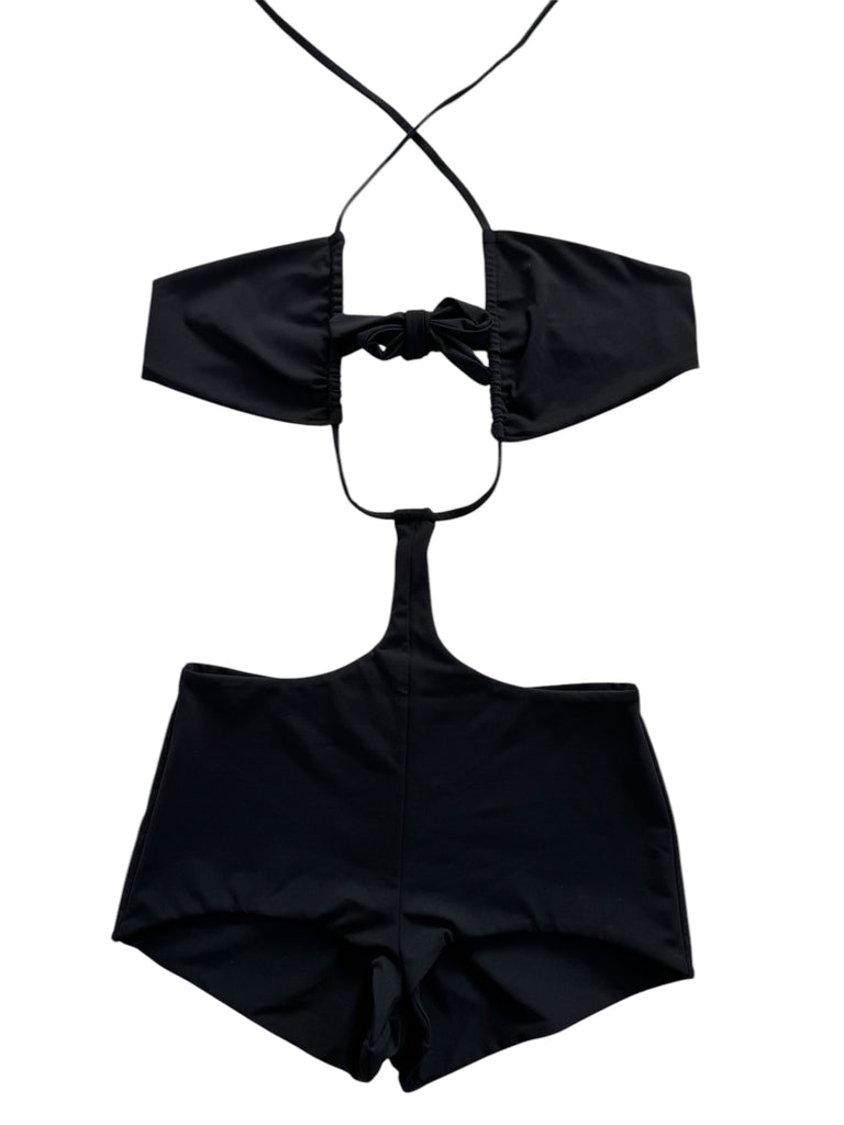 (XS) SAMPLE Monokini: Black