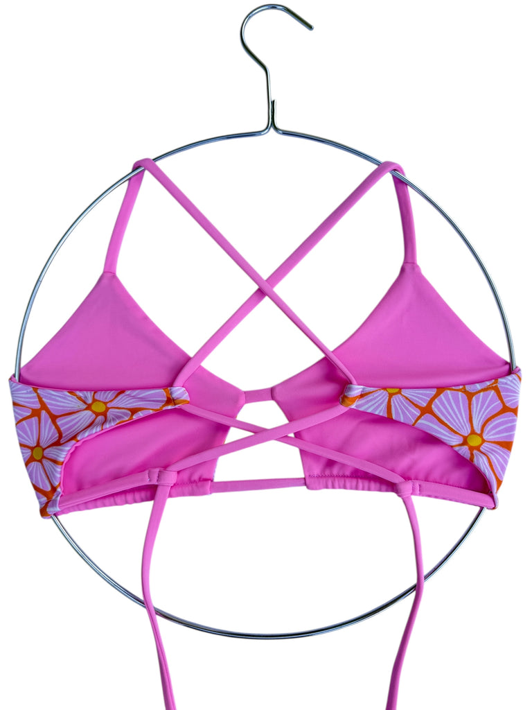 Ivy top: Bloom + Pink (SMALL)