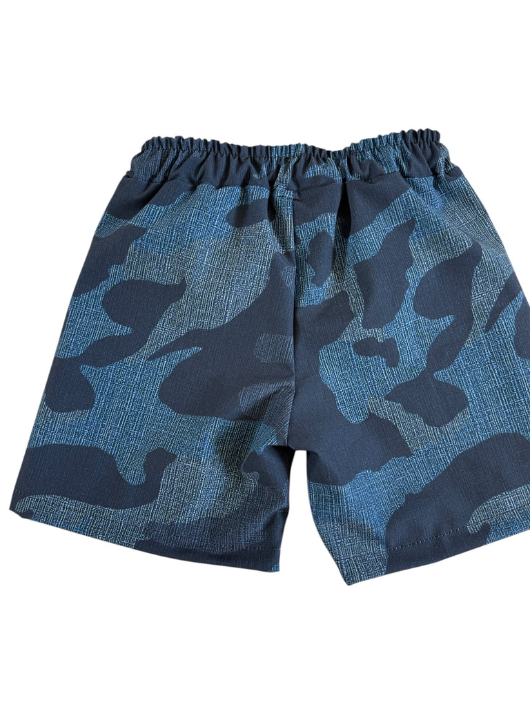 Ky Shorts (Boys 5): Blue Camo