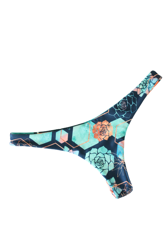 RTS LAYLA Bottom - Blue Succulent + Jungle