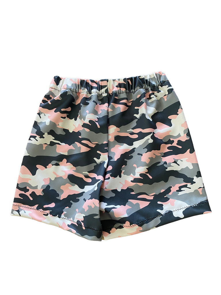 3YR Ky Shorts - Light Pink Camo