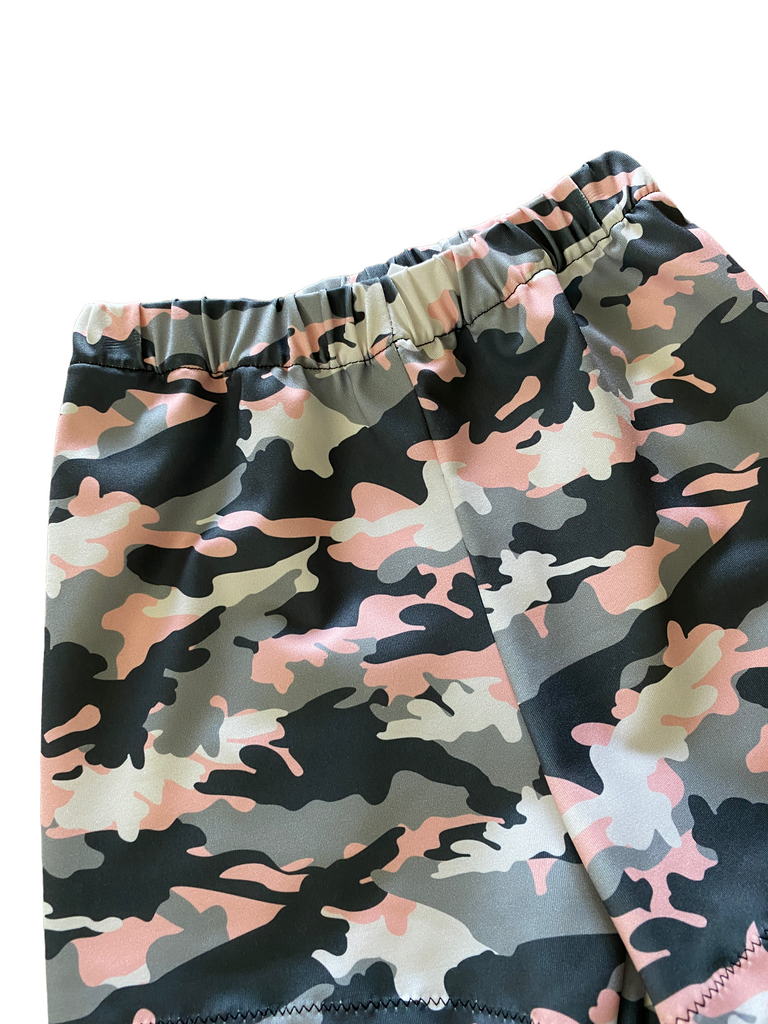 3YR Ky Shorts - Light Pink Camo