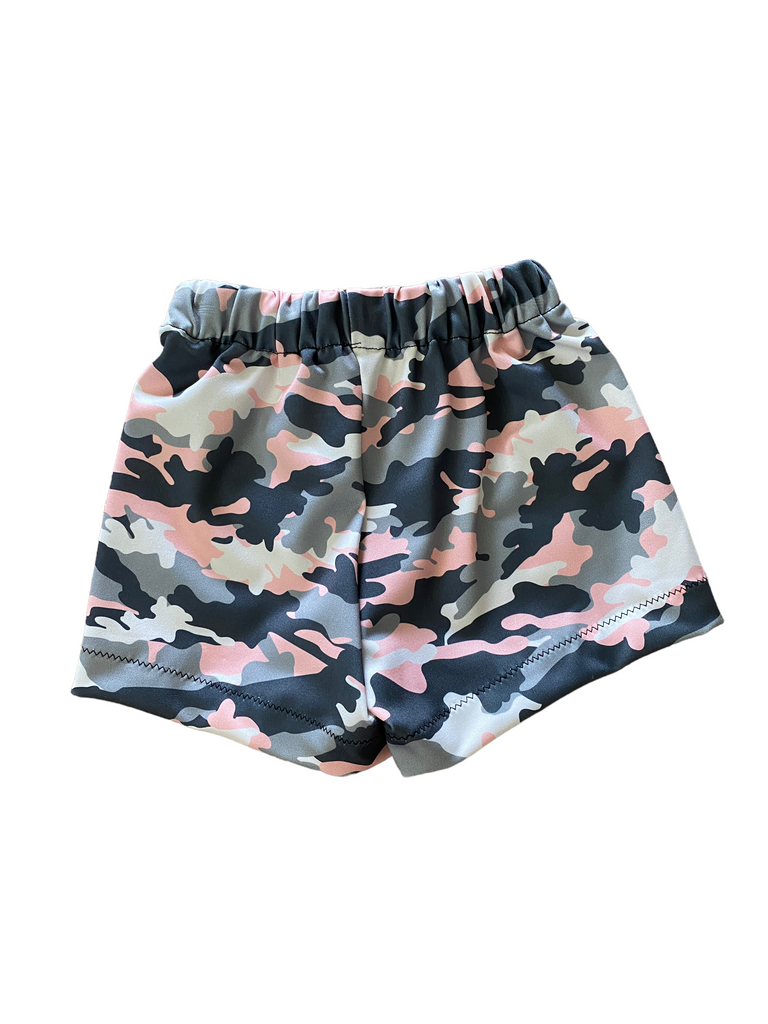 3-6M Ky Shorts - Pink Camo