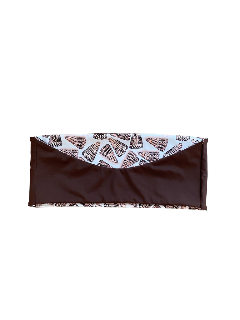 L Casey Top - W. Shells + Brown