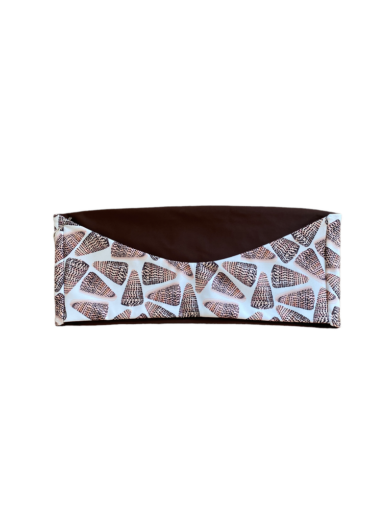 L Casey Top - W. Shells + Brown