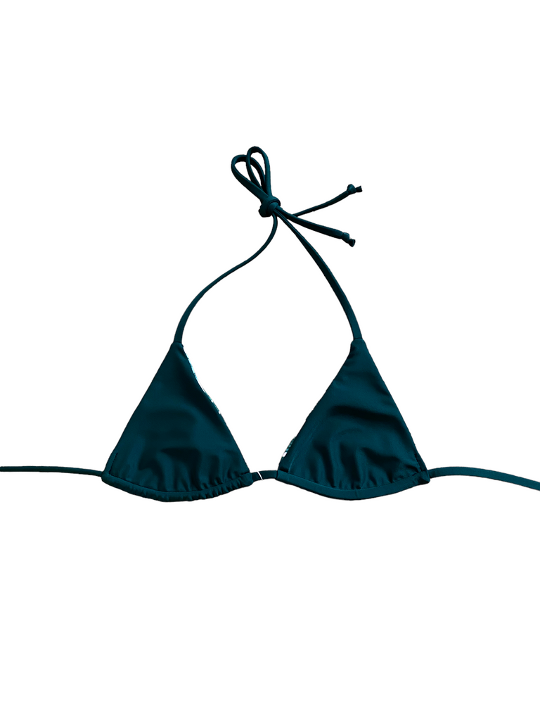 XS Ava Top - Blush Monstera + Deep Green